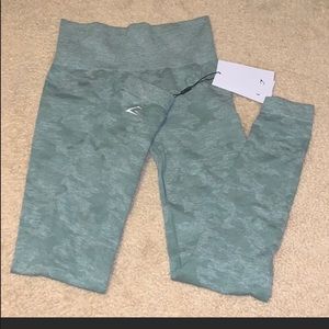 Brand new gymshark camo seamless